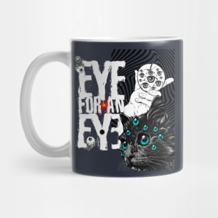 Eye for an eye surrealistic Mug